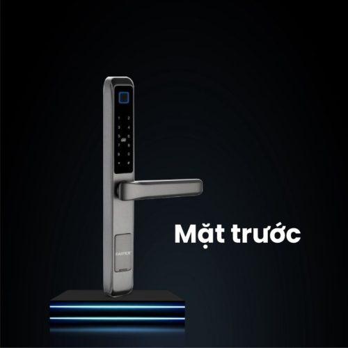 mat truoc khoa thong minh faster fs6800 grey