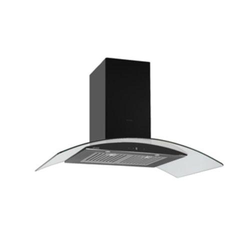 Máy hút mùi kính cong áp tường GrandX GX H70C55B