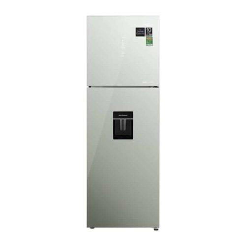 Tủ lạnh 2 cánh ngăn đá trên Inverter 347 lít Aqua AQR-T390FA(WGM)