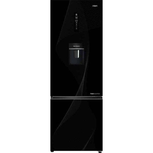 Tủ lạnh 2 cánh ngăn đá dưới Inverter 320 lít Aqua AQR-B380MA(WGP)U1