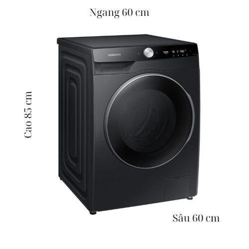 Máy Giặt Samsung AI EcoBubble Inverter 12 kg WW12CGP44DSBSV cửa trước 9 kich thuoc may giat samsung ai ecobubble inverter 12 kg ww12cgp44dsbsv cua truoc