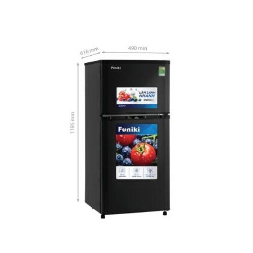 Tủ Lạnh 2 cánh 159 Lít Funiki HR T6159TDG 7 kich thuoc tu lanh 2 canh 159 lit funiki hr t6159tdg