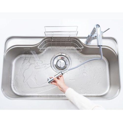 anh thuc te chau rua bat inox 1 ho konox tari 9051sr basic