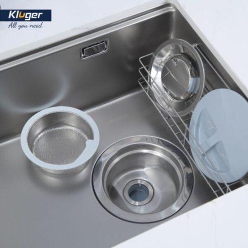 Bát rác chậu rửa bát Kluger KY7545SL Plus