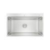 chau rua bat chong xuoc konox top mount sink kn8151ts dekor basic