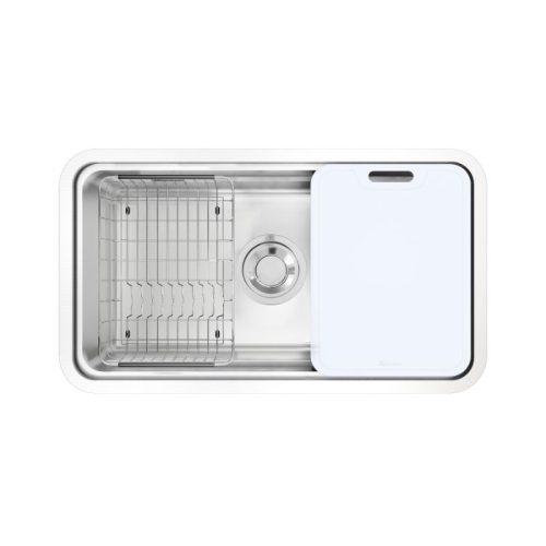 Chậu rửa bát đá 1 hố Konox KN8347SU Dekor Basic