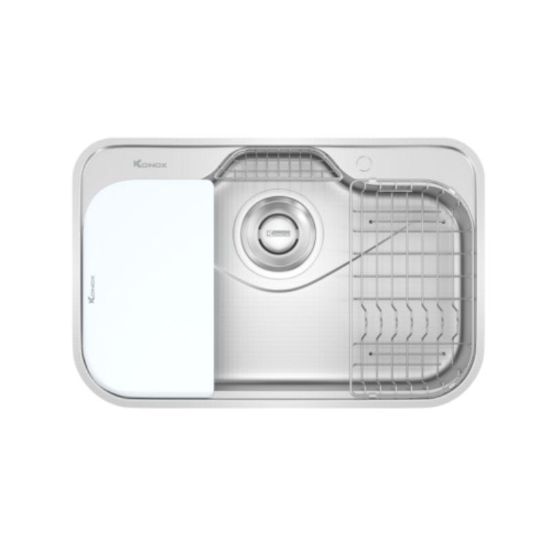 Chậu rửa bát inox 1 hố Konox Tari 7851SR 3 Chậu rửa bát inox 1 hố Konox Tari 7851SR