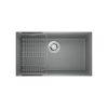 chau rua bat konox granite sink naros 760s grey 2