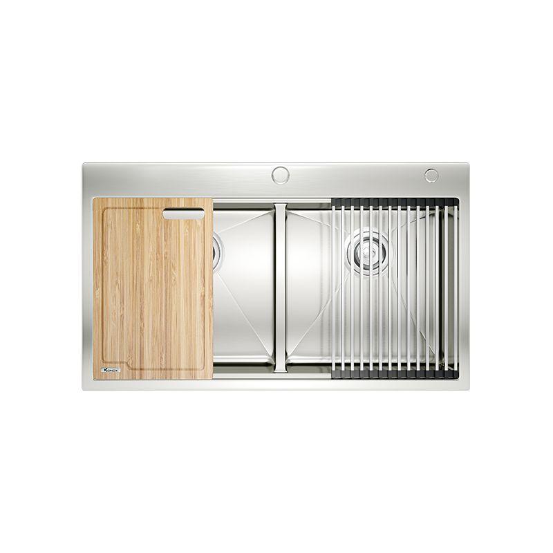 Chậu rửa bát Konox Workstation Sink – Topmount Sink KN8850TD 3 Chậu rửa bát Konox Workstation Sink – Topmount Sink KN8850TD