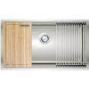 chau rua bat konox workstation undermount sink kn8046su