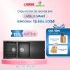 Chậu rửa bát Konox Granite Livello Smart 1160 Black 2 km chau rua bat konox granite sink livello smart 1160 black