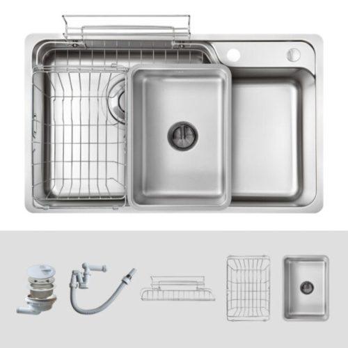Chậu rửa bát Kluger KH8048SL Plus 9 Phụ kiện chậu rửa bát Kluger KH8048SL Plus