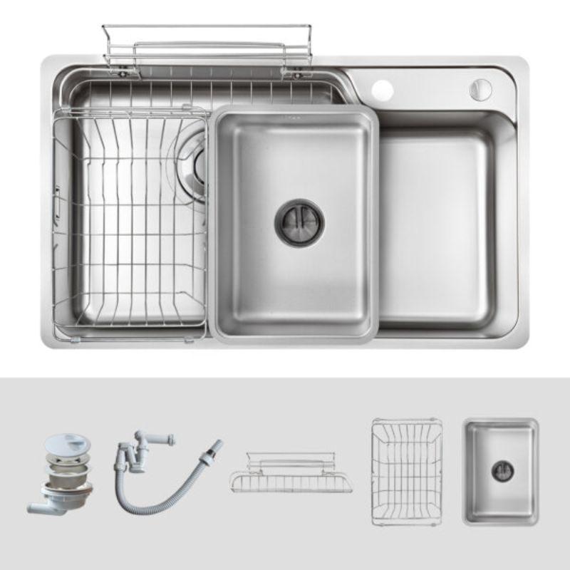 Chậu rửa bát Kluger KH8048SL Plus 6 Phụ kiện chậu rửa bát Kluger KH8048SL Plus