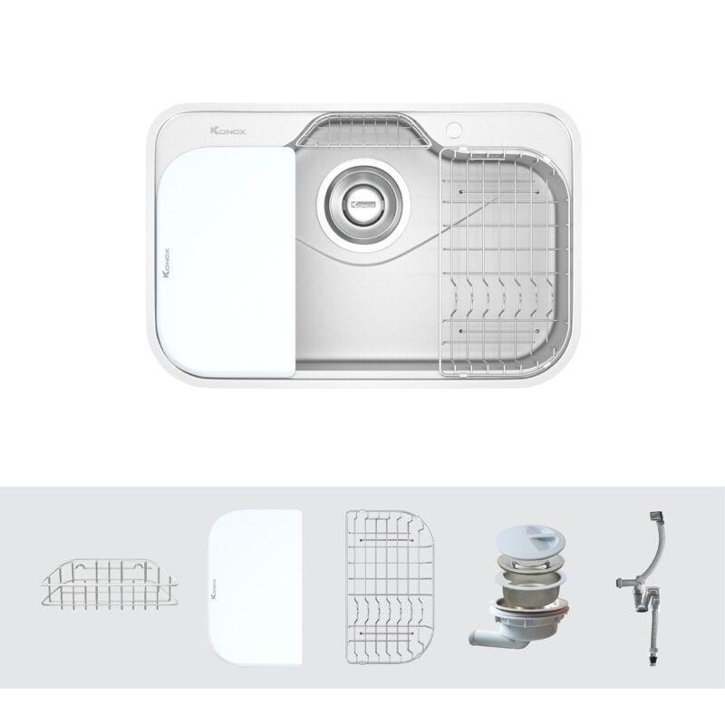 Chậu rửa bát Konox TARI 7851SM 6 Phụ kiện chậu rửa bát Konox TARI 7851SM