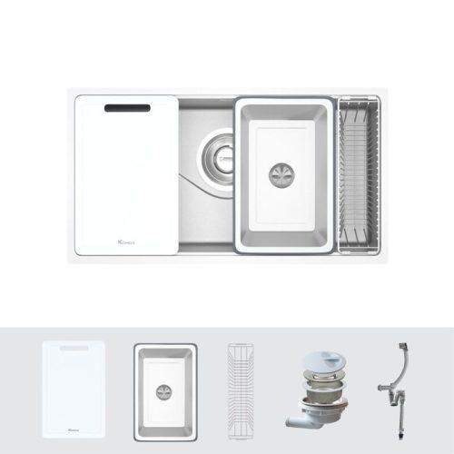 Phụ kiện chậu rửa bát Konox TARI 8748SM