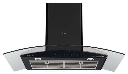 Máy hút mùi kính cong Grand X GX H90C62B