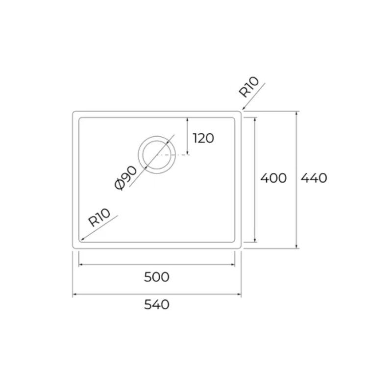 Chậu rửa chén Teka BX R10 50.40 115010040 5 Chậu rửa chén Teka BX R10 50.40 115010040 - Ảnh 3