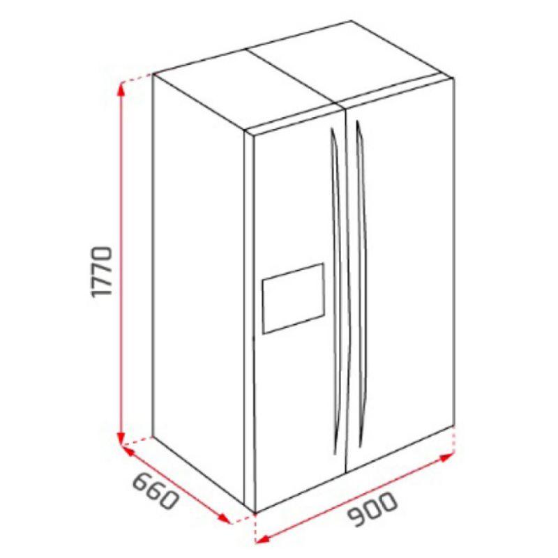 Tủ lạnh 2 cửa độc lập Teka RLF 73920 DSS 113430044 4 Tủ lạnh 2 cửa độc lập Teka RLF 73920 DSS 113430044 - Ảnh 2