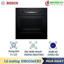 Lò nướng âm tủ Bosch HBG536EB3 SERIE 6