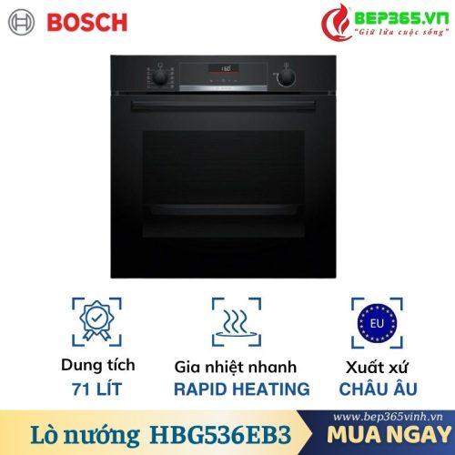Lò nướng âm tủ Bosch HBG536EB3 SERIE 6