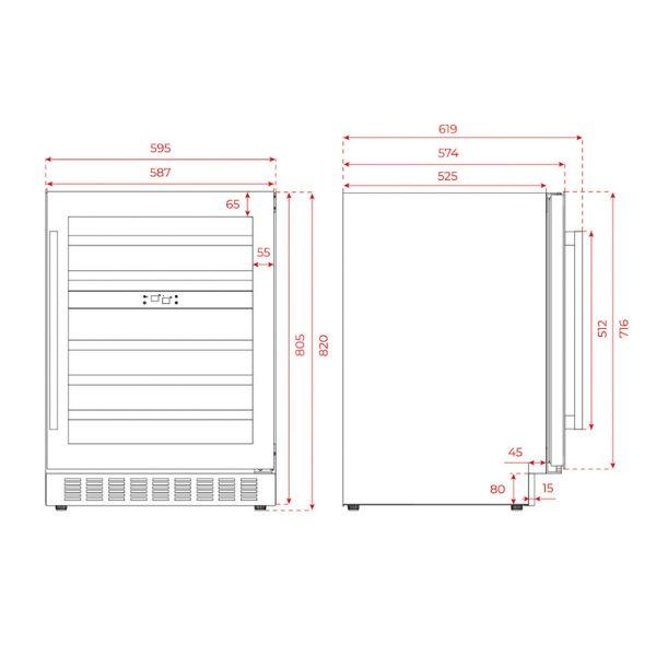 Tủ rượu Teka RVU 20046 113600008 5 Tủ rượu Teka RVU 20046 113600008 - Ảnh 3