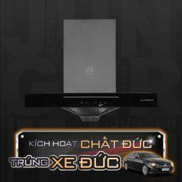 Máy hút mùi áp tường Junger HRJ-701 Silver
