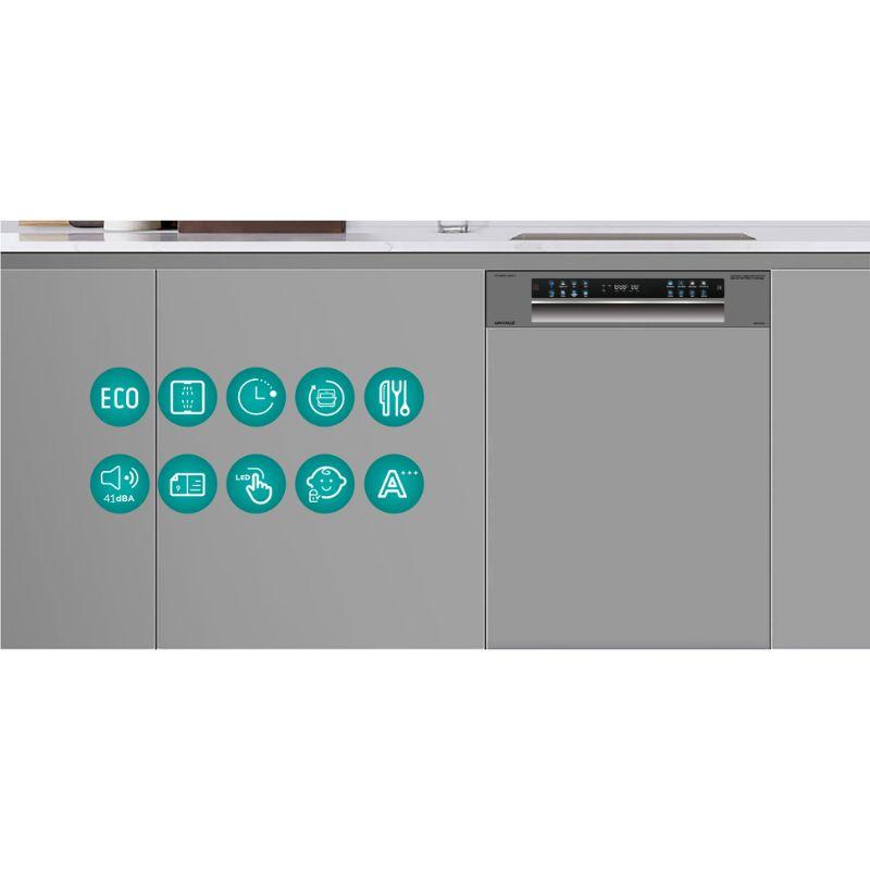 Máy Rửa Bát GrandX SMI8GX82G 4 Máy Rửa Bát GrandX SMI8GX82G - Ảnh 2