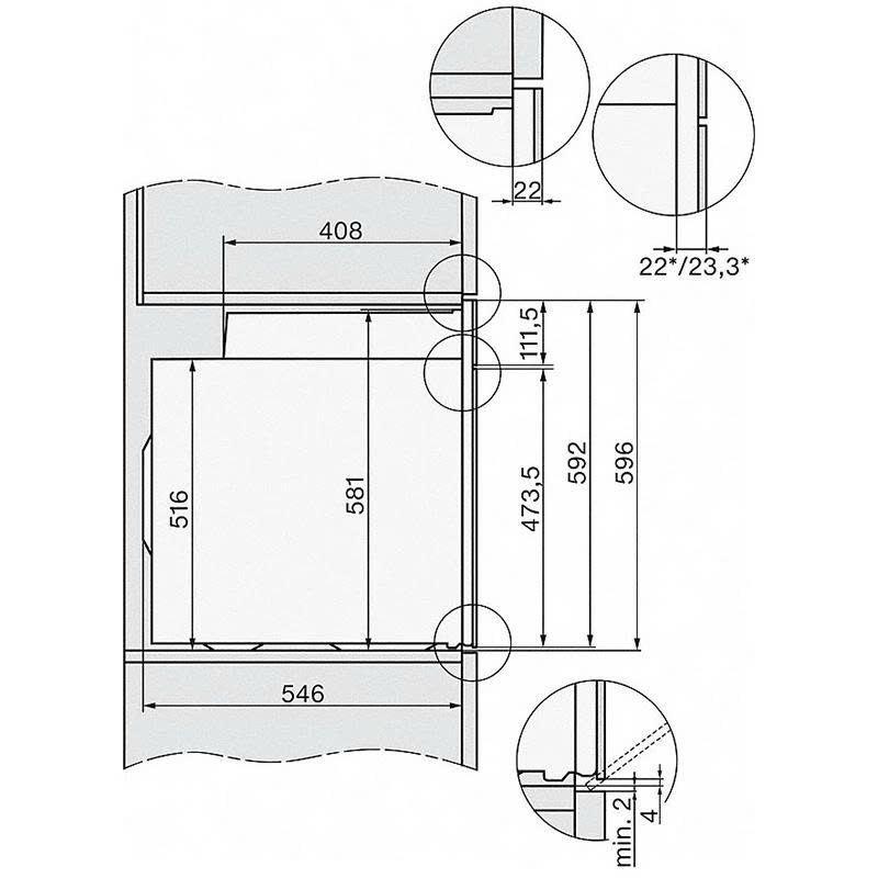 Lò nướng nhiệt phân Miele H 7260 BP 5 Lò nướng nhiệt phân Miele H 7260 BP - Ảnh 3