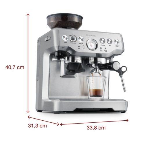 Máy pha cà phê Breville BES870XL 13 kich thuoc may pha ca phe breville bes870xl