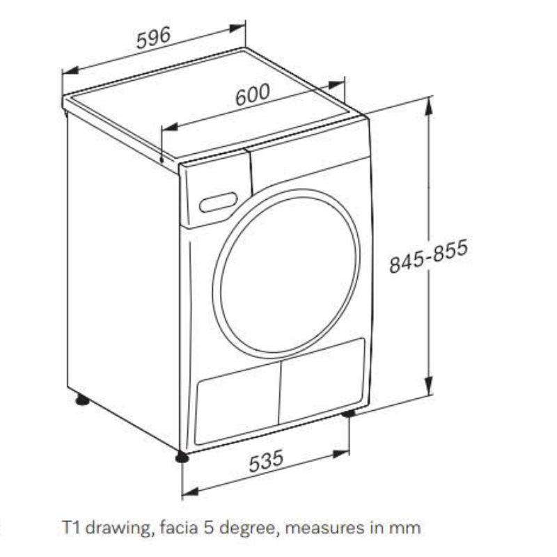 Máy sấy Miele TWD640WP EcoSpeed&9kg 5 Máy sấy Miele TWD640WP EcoSpeed&9kg - Ảnh 4