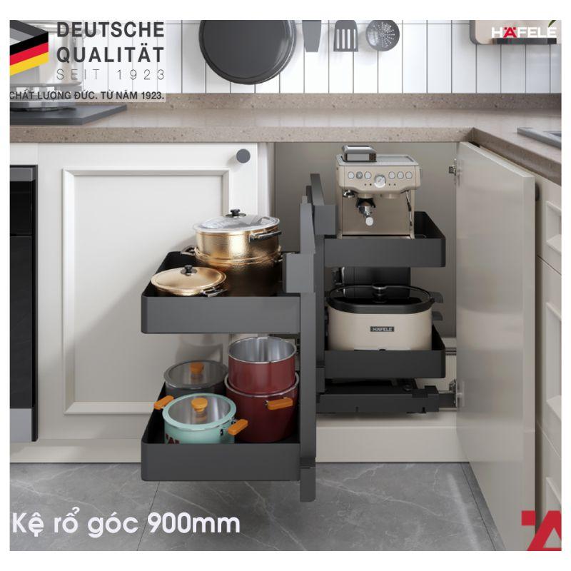 Bộ rổ góc Corner Agent 900mm Hafele 545.14.339 3 Bộ rổ góc Corner Agent 900mm Hafele 545.14.339