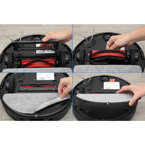 clean robot hut bui lau nha roborock q7 tf plus