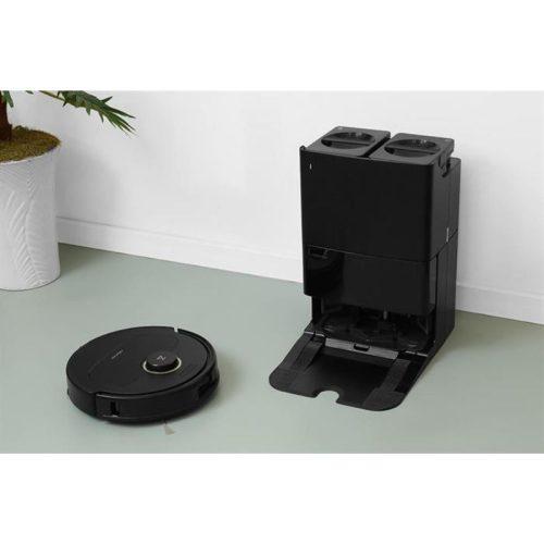 hinh anh robot hut bui lau nha roborock q revo 5ae den
