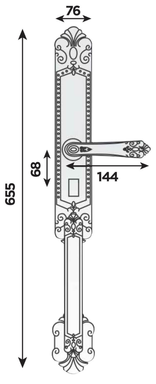 Khóa điện tử Hubert HB DS77 Copper 5 Khoa dien tu Hubert HB DS77 Copper.1