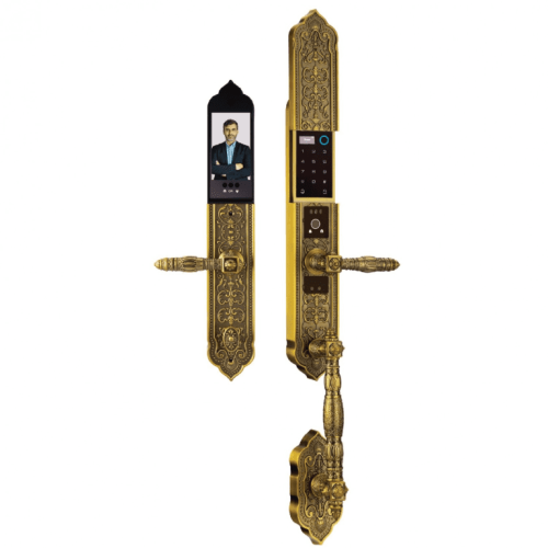 Khóa Đại Sảnh Biệt Thự Màu Đồng EL988 GB BRASS APP WIFI