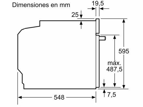 Lò Nướng Âm Tủ Bosch Serie 6 71L HBG536EB4 7 lo nuong bosch hbg536eb4 serie 6 2