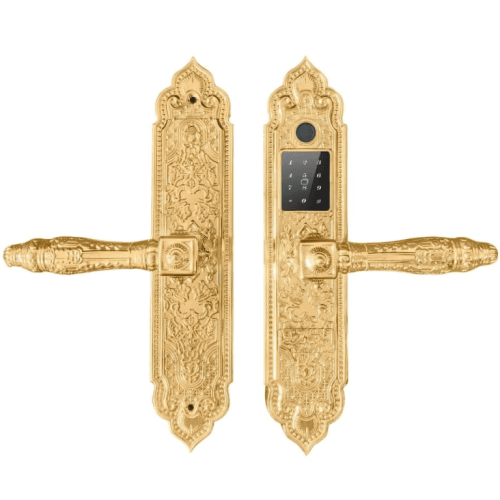 Khóa Biệt Thự Tân Cổ Điển Dùng Cho Cửa Phòng Demax EL350 24K GOLD