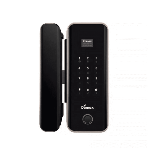 Khóa Cửa Kính Nhận Diện Khuôn Mặt Demax EL900G AC/G BL APP TTLOCK