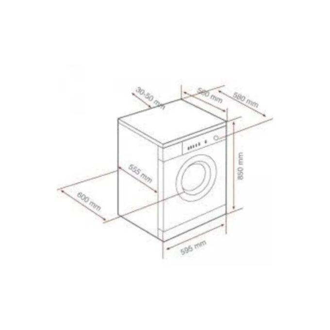 Kích thước của Máy giặt Bosch WAK20060SG