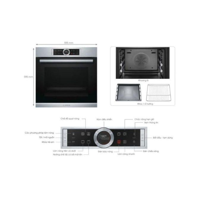 Lò nướng Bosch HBG634HS1
