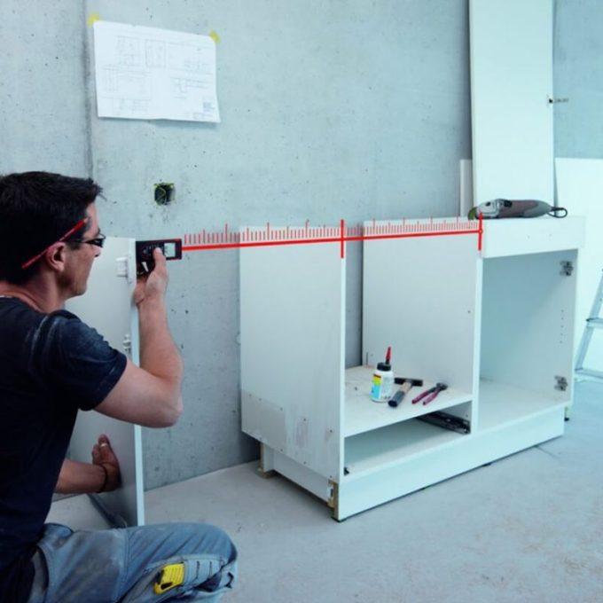 Hình ảnh sử dụng máy đo khoảng cách laser Bosch GLM 7000 Professional