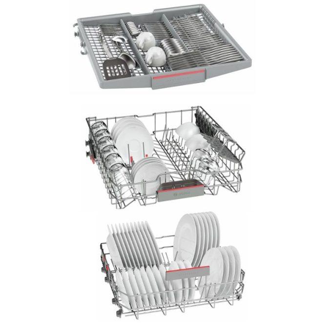 Giàn rửa máy rửa chén bát Bosch SMI68MS07E