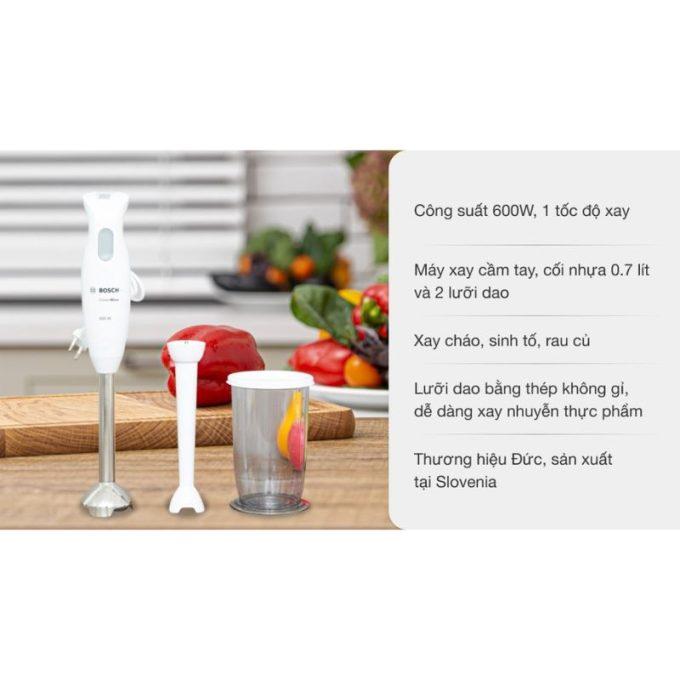 Hình ảnh thực tế máy xay cầm tay Bosch MSM26130
