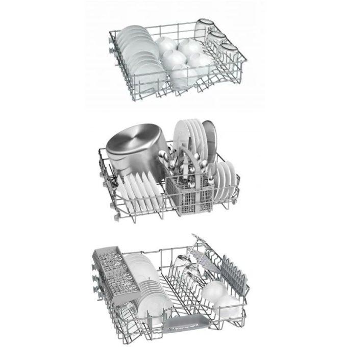 Giàn rửa máy rửa chén bát Bosch SMS25CW05E