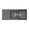 Chậu rửa chén bát Bosch HMH.SIGNUS D-200 màu đen xám