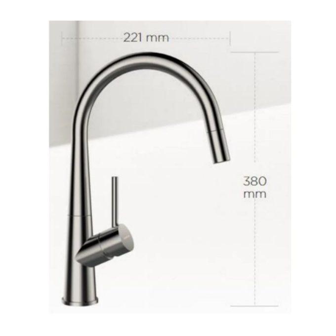 Vòi rửa chén bát Bosch HMH.CONOS CHROME
