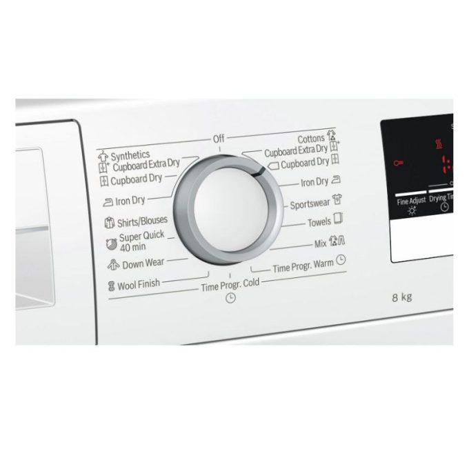 Bảng điều khiển máy sấy quần áo Bosch WTR85V00SG