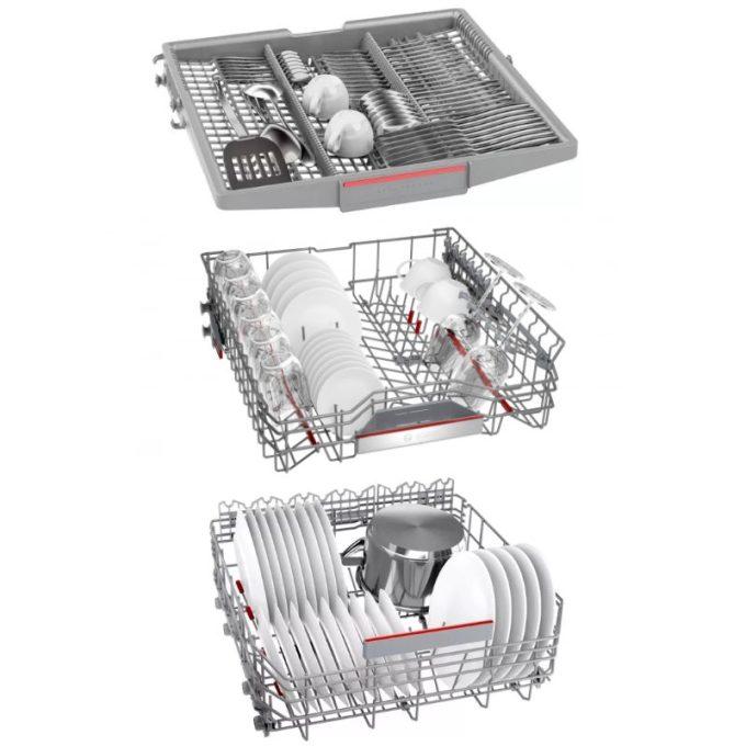 Giàn rửa máy rửa bát Bosch SMU6ECS57E serie 6