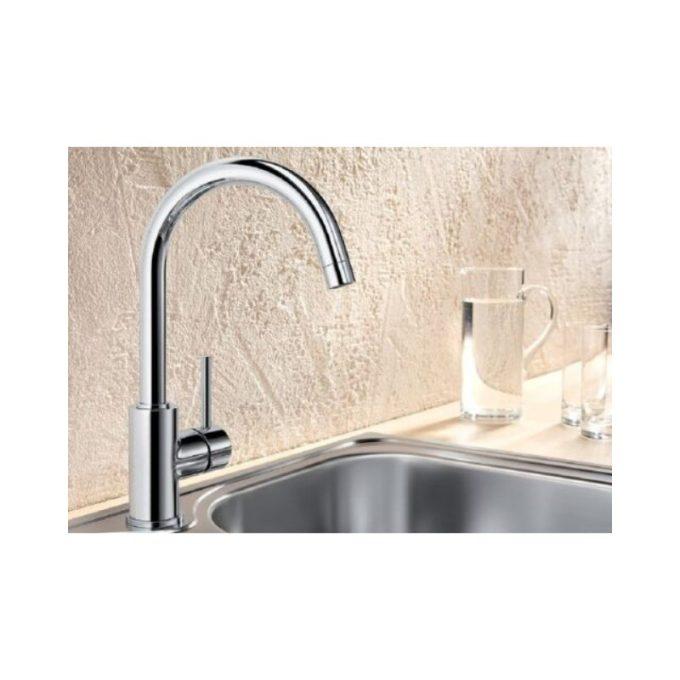 Ảnh vòi rửa bát Blanco MIDA Chrome