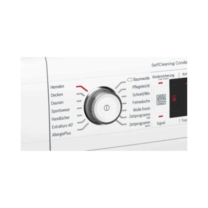 Điều khiển máy sấy quần áo Bosch WTW87541 Serie 8